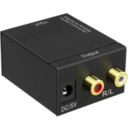 Adaptateur RCA vers Optique