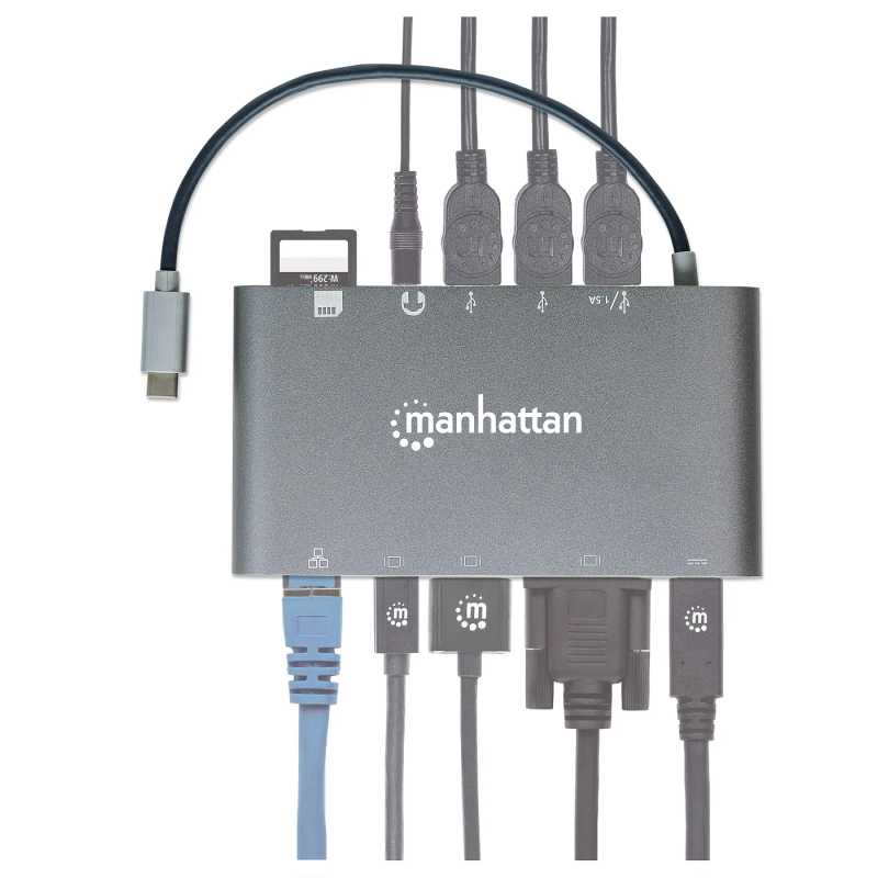 7 en 1 USB-C SuperSpeed Manhattan