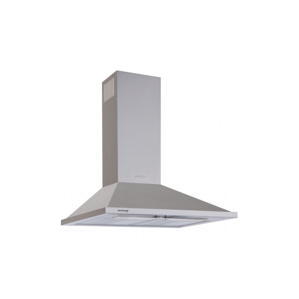 Hotte aspirante Pyramide SILVERLINE 2240-90 / 90 cm / Inox