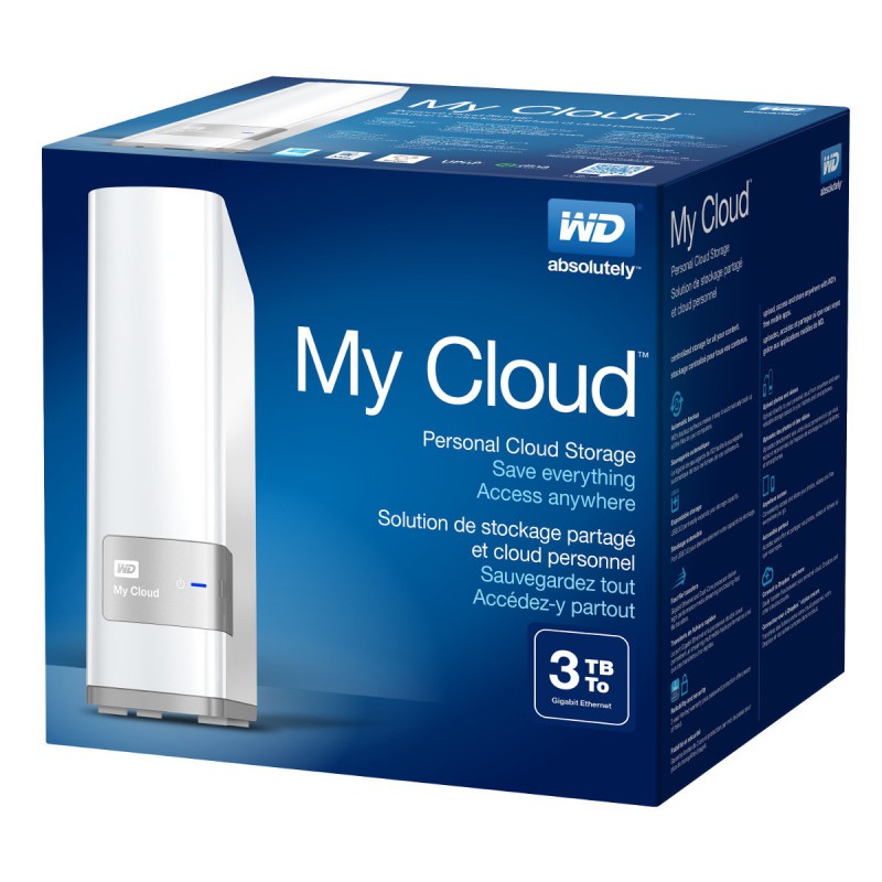 Disque Dur Externe Western Digital My Cloud 2 To