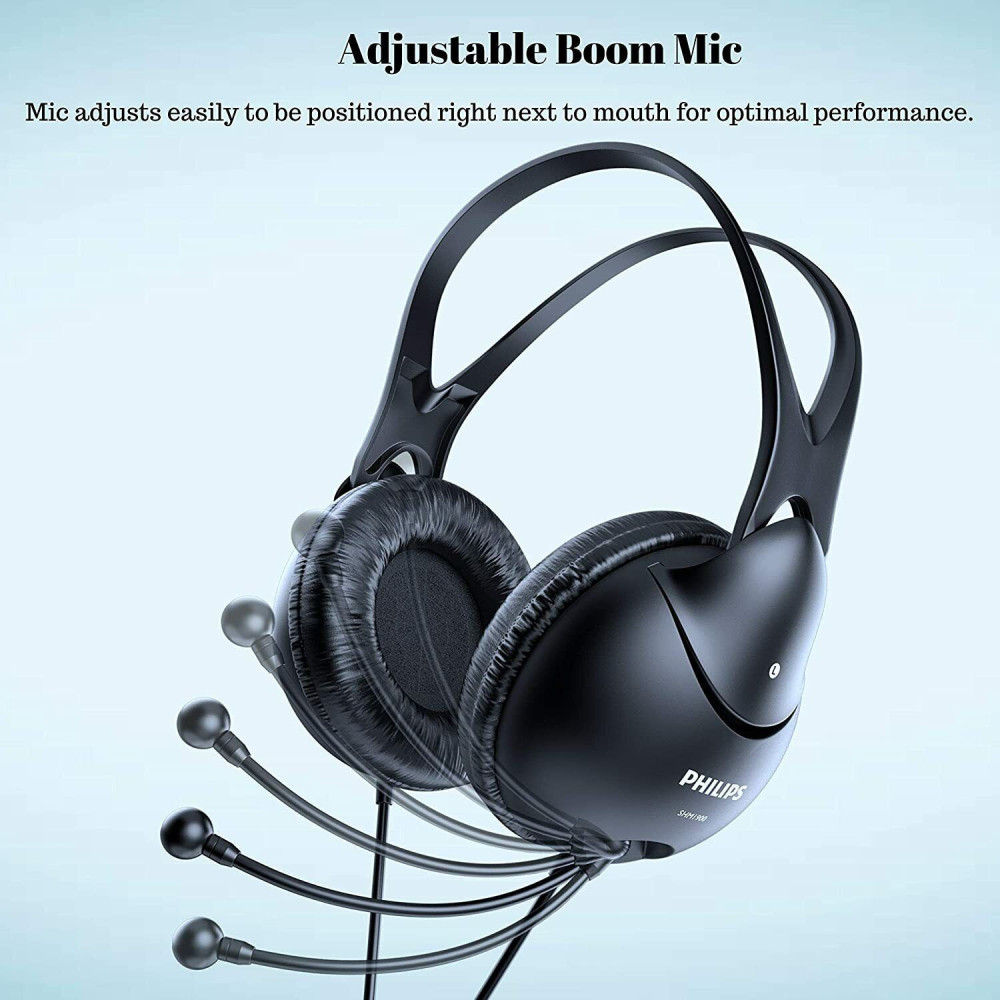 Casque Micro Filaire PHILIPS SHM1900/00 / Noir