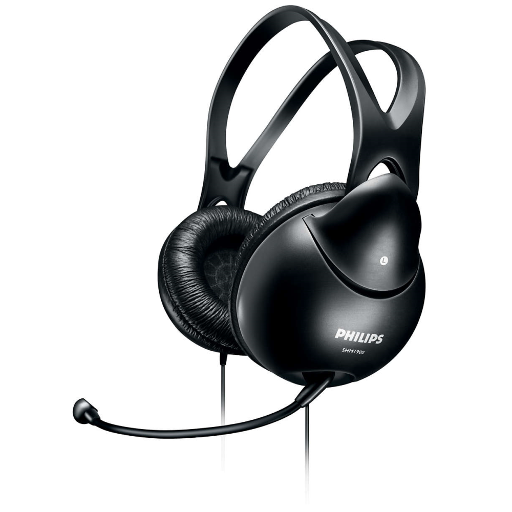Casque Micro Filaire PHILIPS SHM1900/00 / Noir