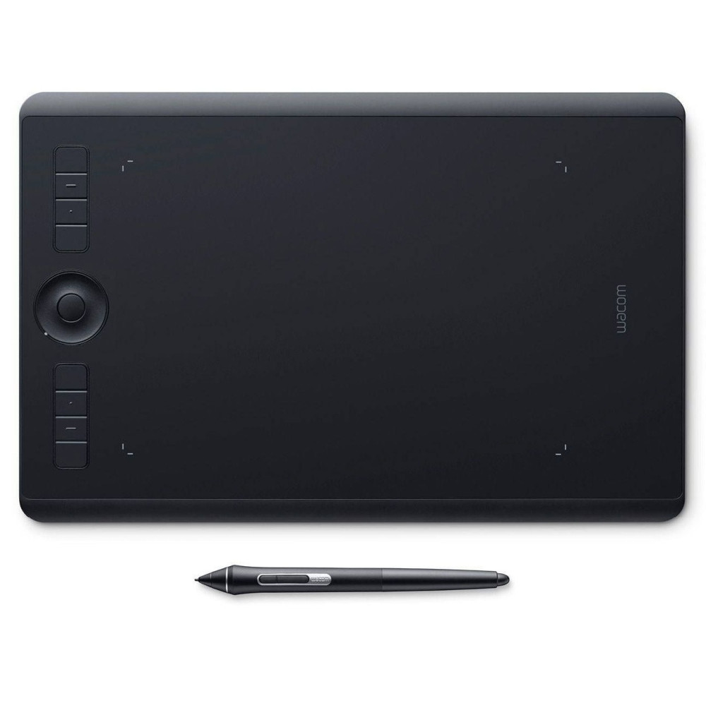 Tablette Graphique Bluetooth Sans Fil Wacom Intuos Pro Large / Noir
