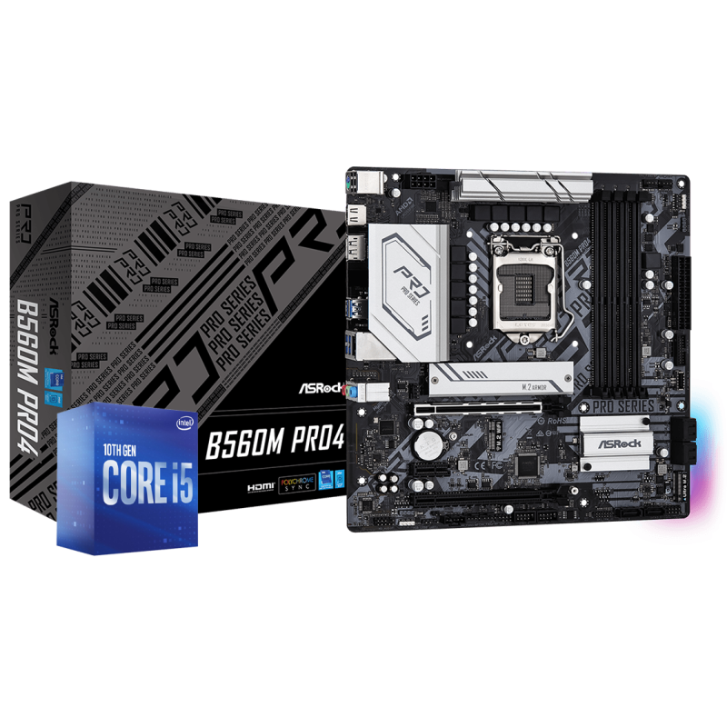 Carte mère MSI Z390 GAMING EDGE AC WIFI avec processeur i5 9600K - Accessoires informatique