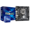 Carte mère ASRock H510M-HVS LGA1200 + Processeur Intel Core i5-10400F