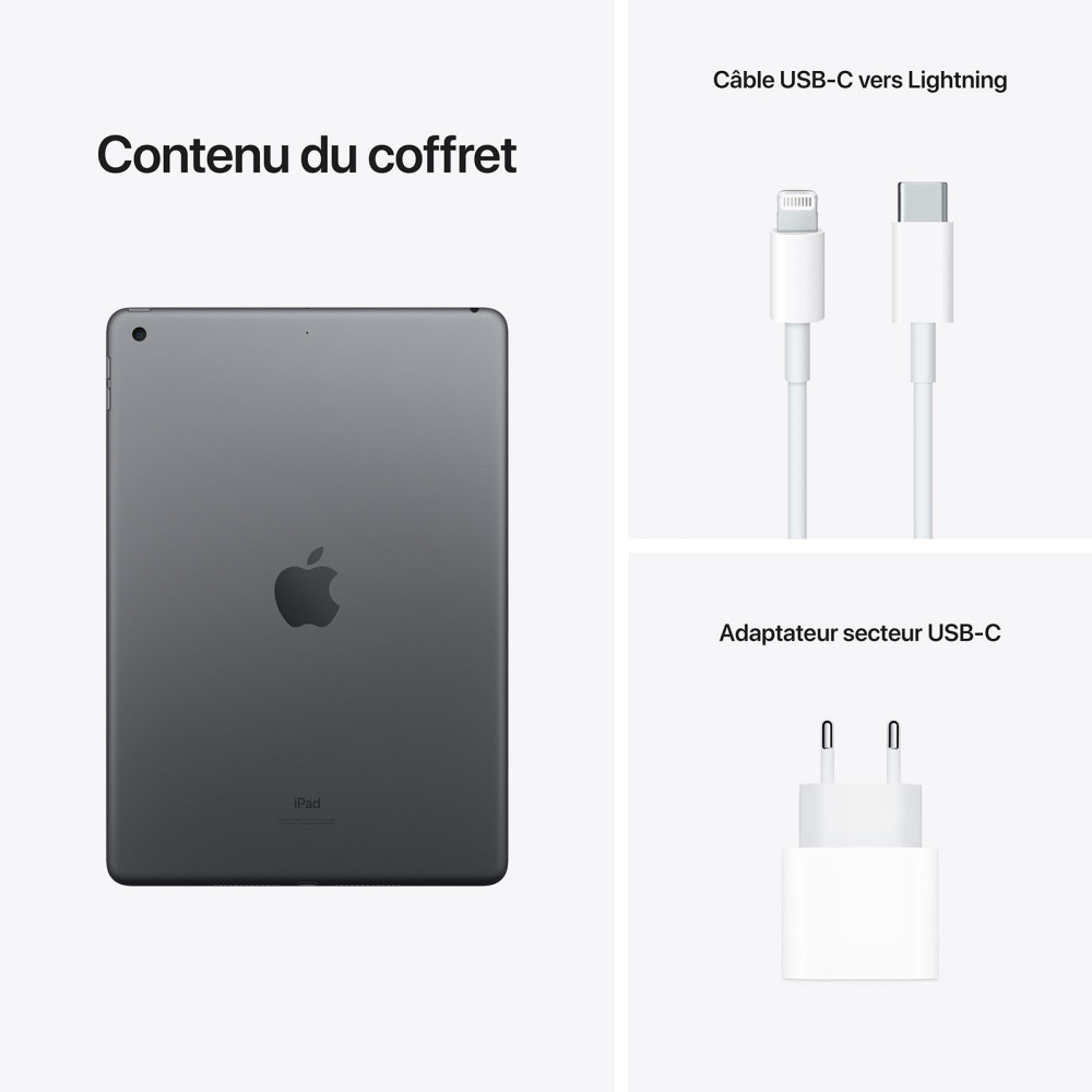 iPad Apple 2021 Wifi + Cellular 64 Go/ Gris Sidéral