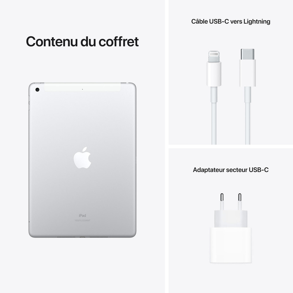 iPad Apple 2021 Wifi + Cellular 64 Go/ Silver