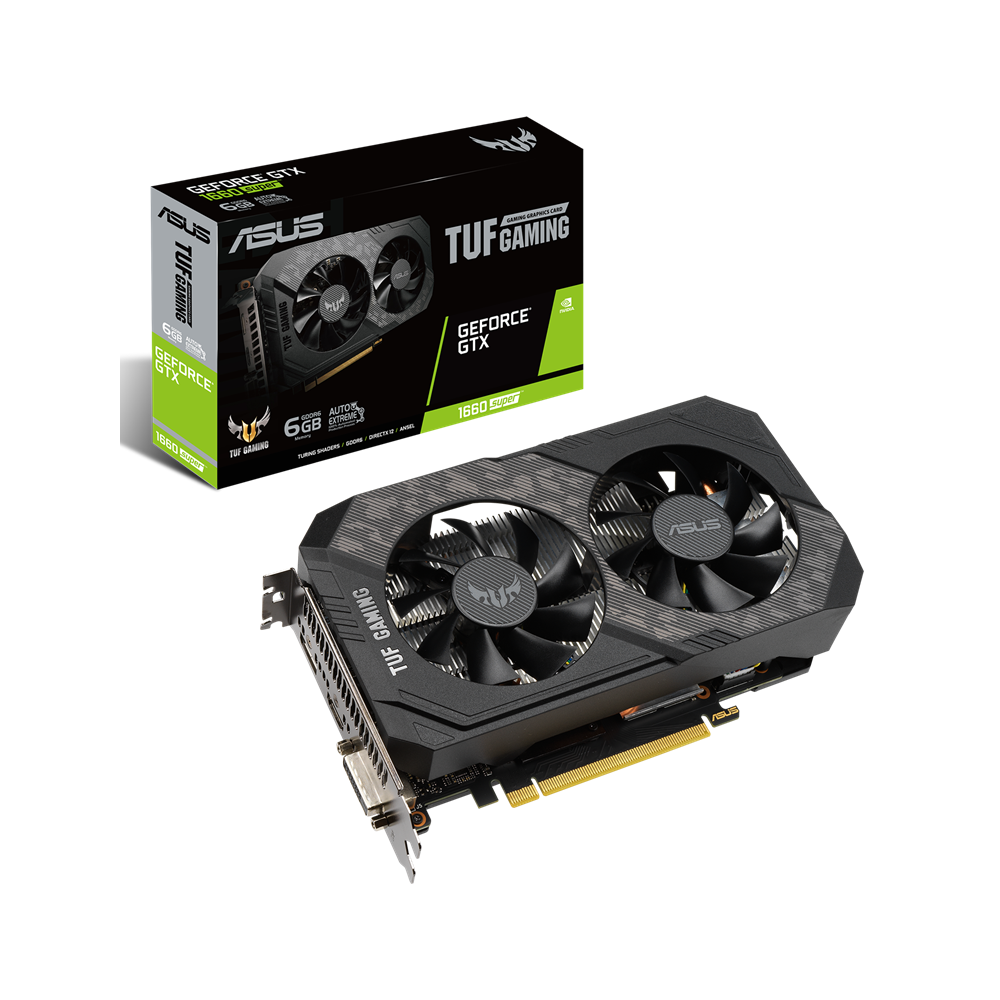 Carte Graphique Asus TUF GTX 1660 Super 6G Gaming