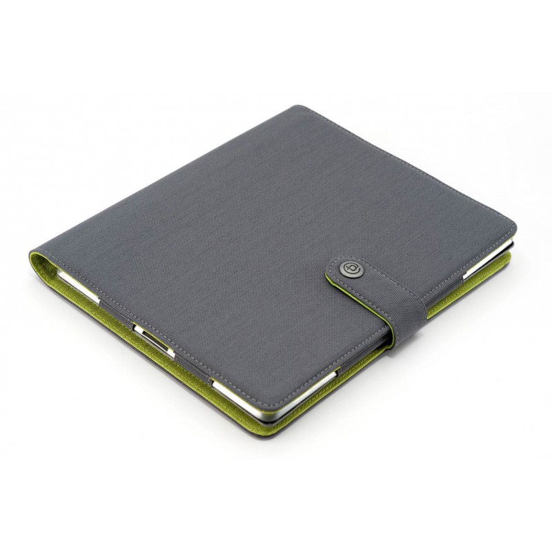 Booqpad Pour iPad 2/3/4 / Gris & Vert