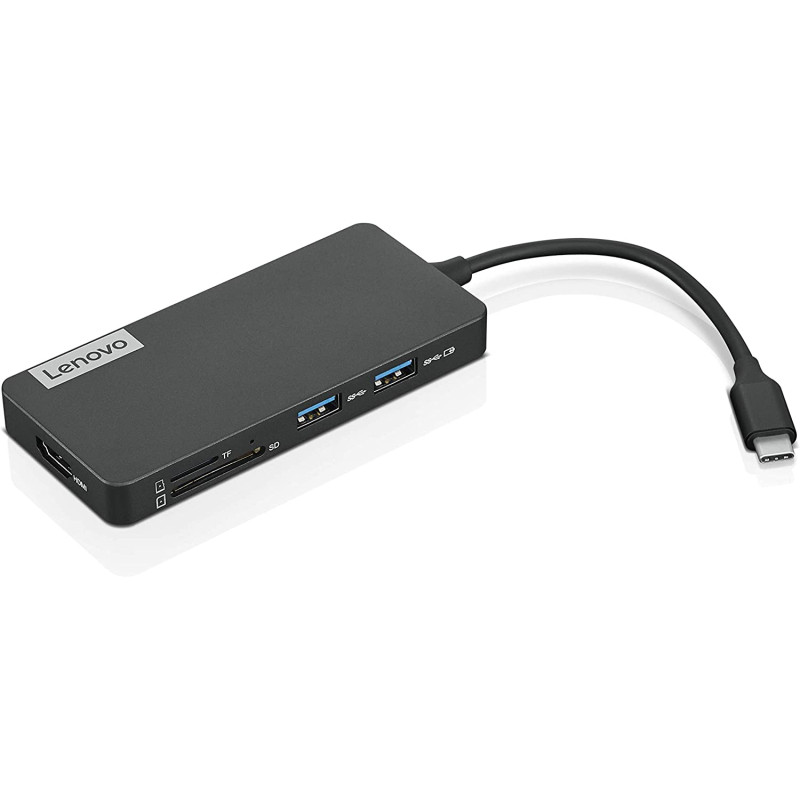 2x USB3.0 ; USB2.0 ; HDMI 1.4; TF Card Reader ; SD Card Reader ; USB-C Charging