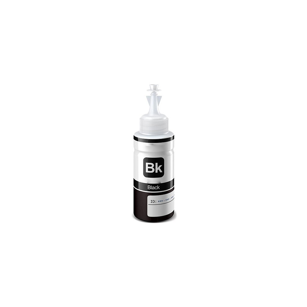BOUTEILLE D'ENCRE ADAPTABLE EPSON POUR L200/L800 / 70ML / NOIR
