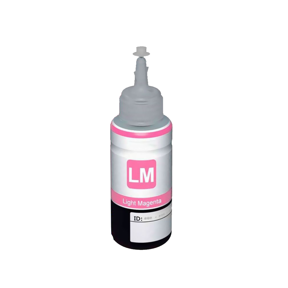 Bouteille d'encre Adaptable Epson / L800 - L200 / 70ml / Light Magenta