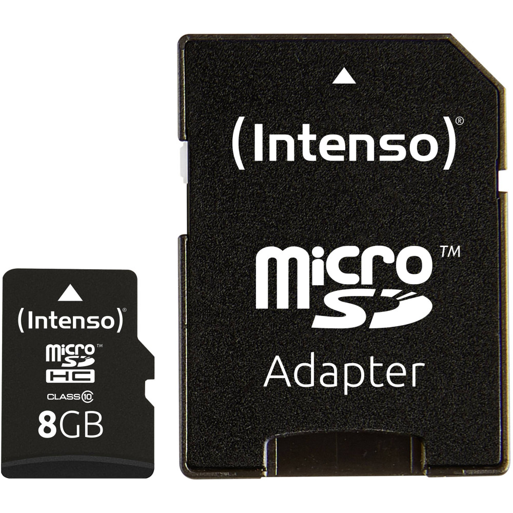 Carte mémoire microSDHC Intenso / 8 Go