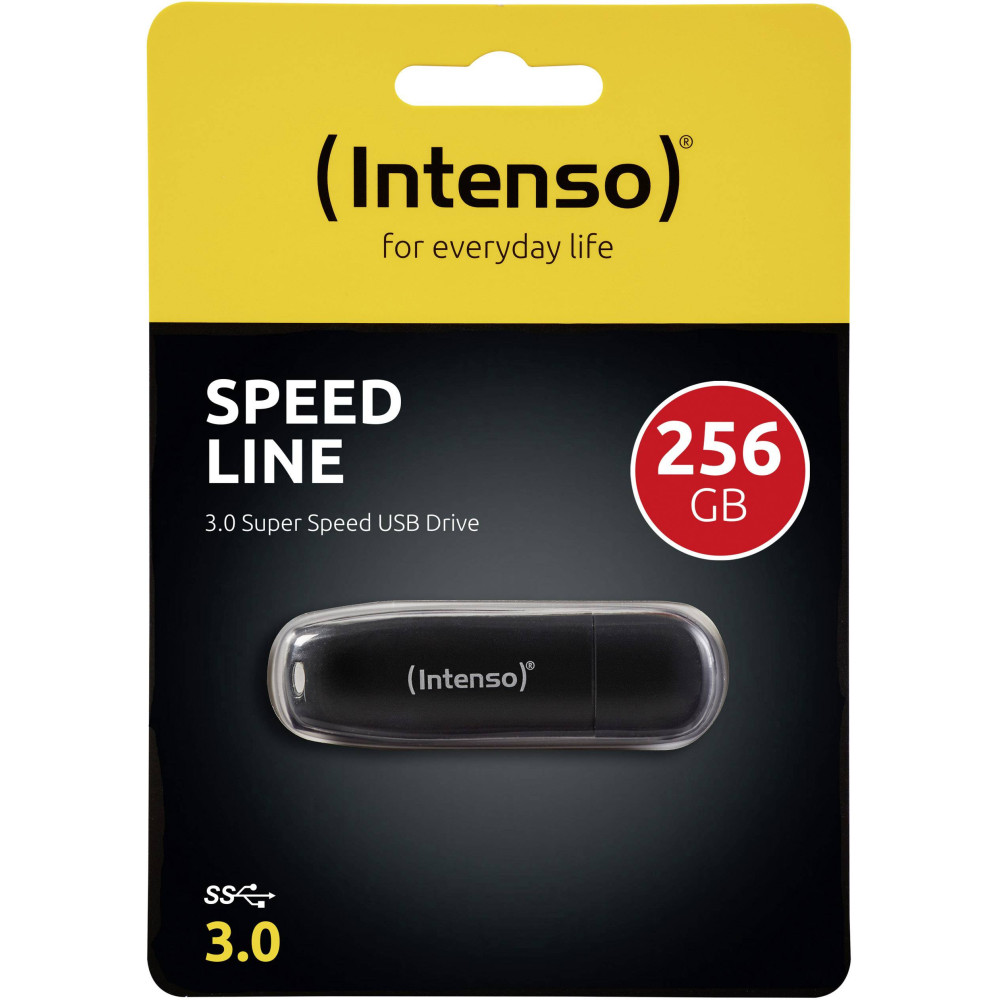 Clé USB Intenso Speed Line 256 Go / Noir / USB 3.0