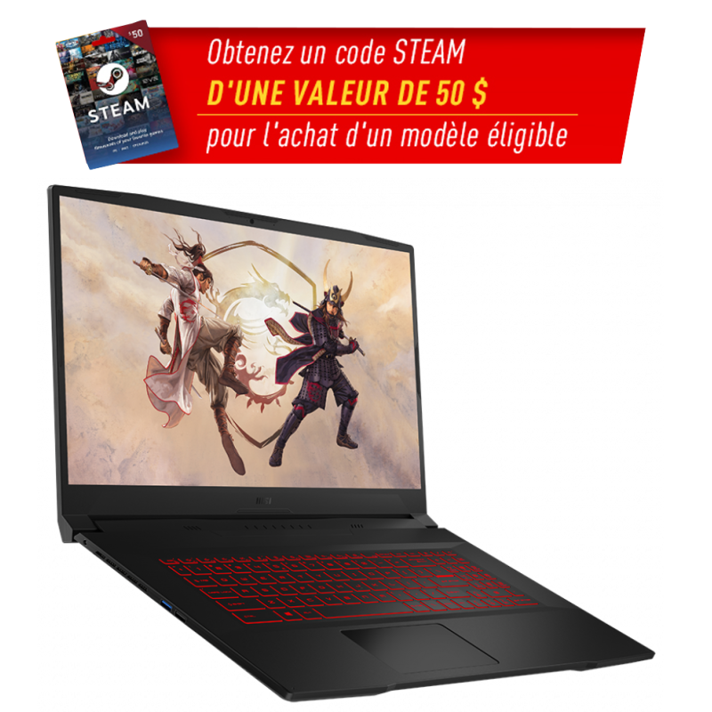 Test du MSI Katana GF76 : un PC portable de jeu qui peut encore être amélioré