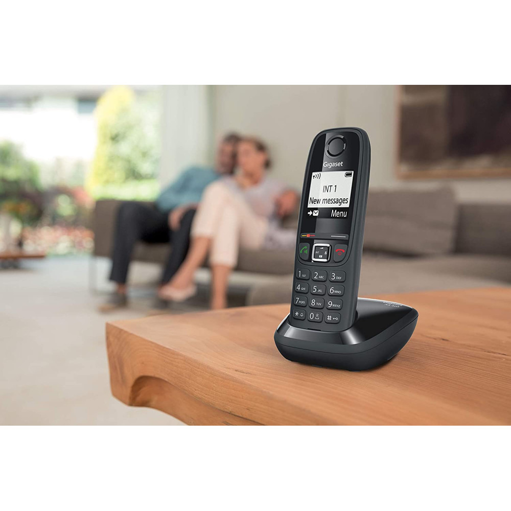 Téléphone Dect Sans Fil Gigaset AS405 / Noir