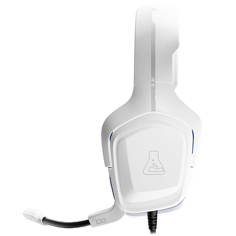 Casque-micro Gamer The G-Lab KORP Cobalt Blanc