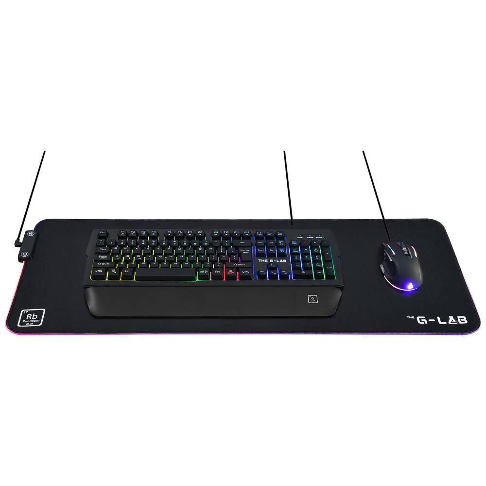 Tapis de souris The G-Lab Rubidium RGB / XXLarge