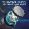 Casque-Micro Gaming ABKONCORE B1000R Real 5.2 / Rouge / RGB