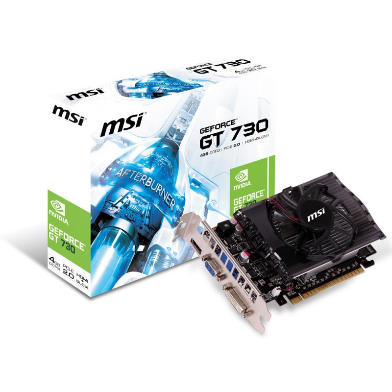 Carte graphique MSI GeForce GT 730 N730 4Go