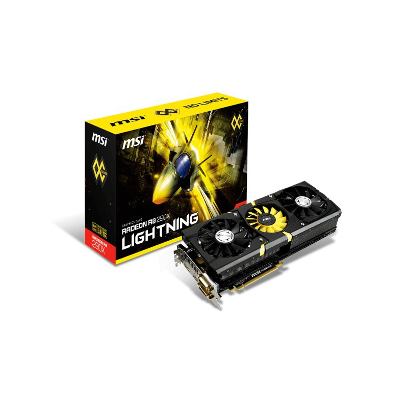 Carte graphique MSI R9 290X LIGHTNING / 4Go DDR5