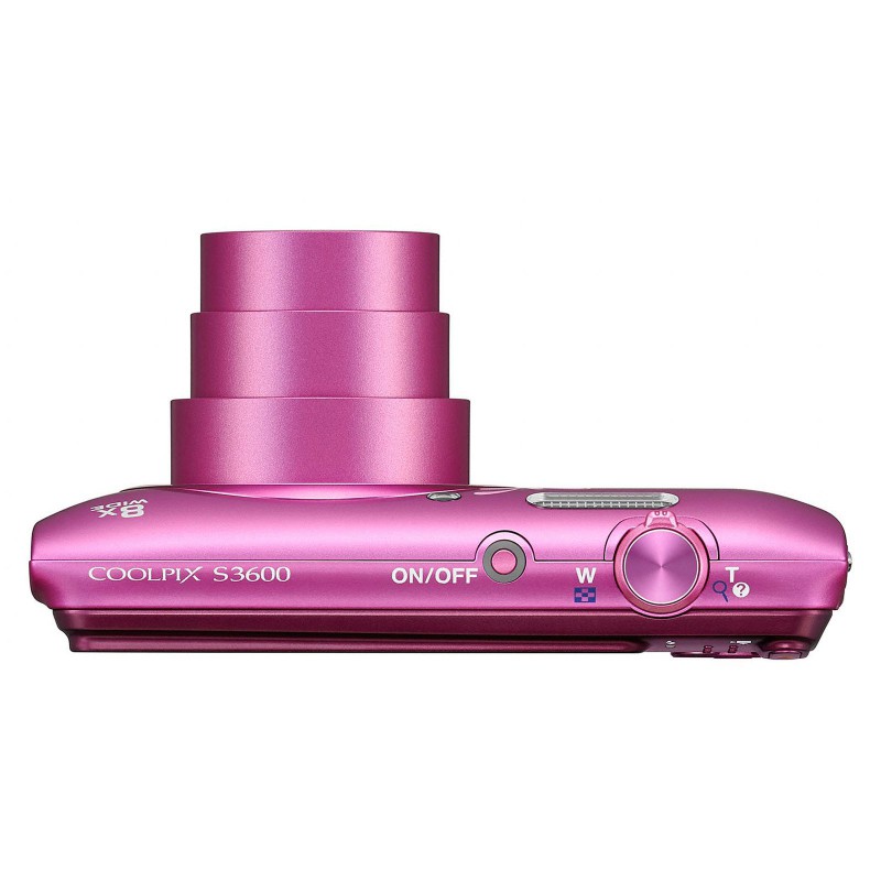Appareil Photo Nikon Coolpix S3600 Rose