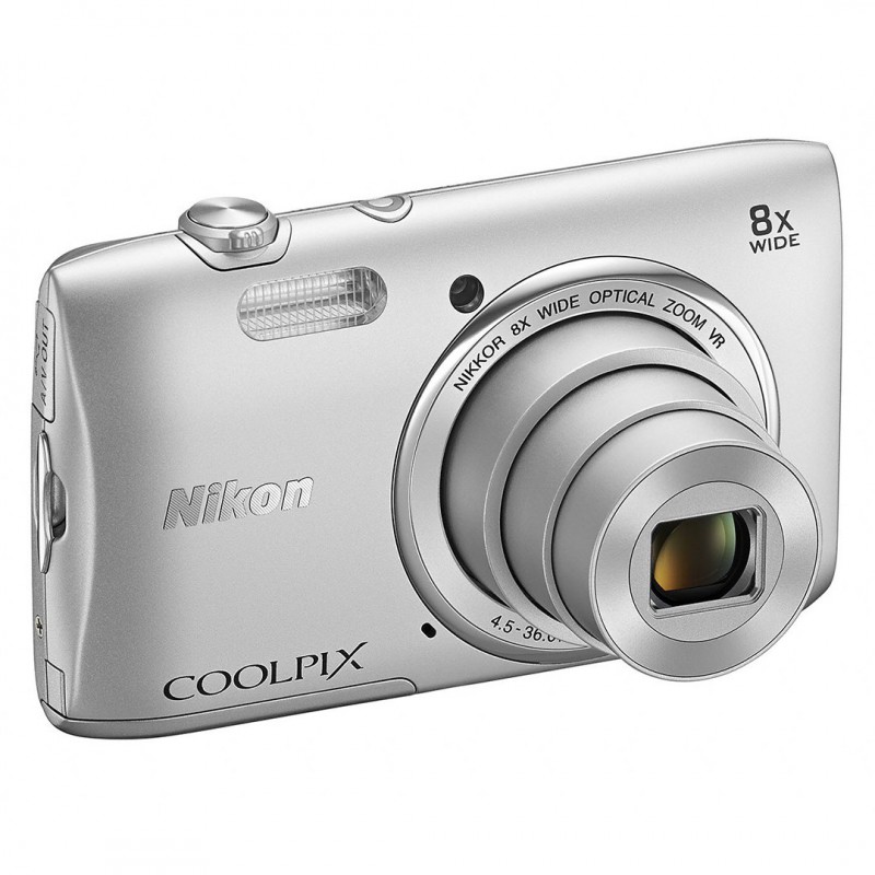 Appareil Photo Nikon Coolpix S3600 Silver