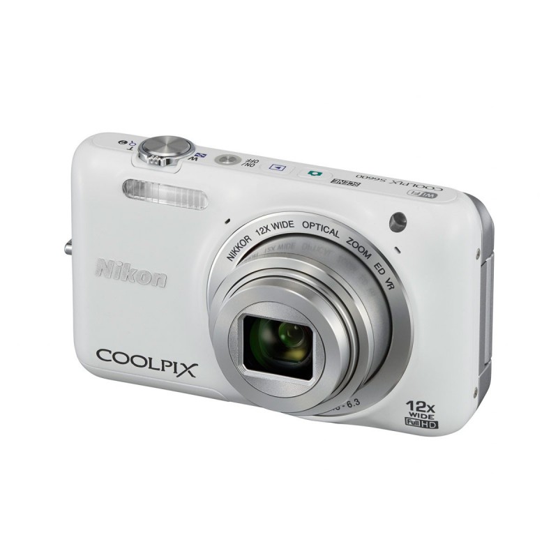 Appareil Photo Nikon Coolpix S6600 16 MP / Blanc