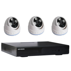 Kit DVR AHD + 3 Caméra...