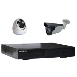 Kit DVR AHD + 1 Caméra Externe