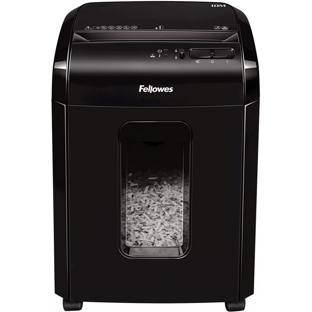 Destructeur de papier Fellowes Powershred 10M Noir