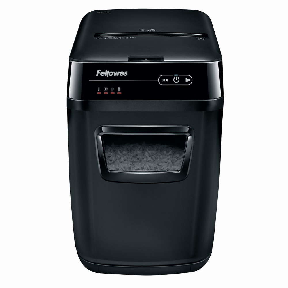 Destructeur de documents Fellowes AutoMax 200C Noir