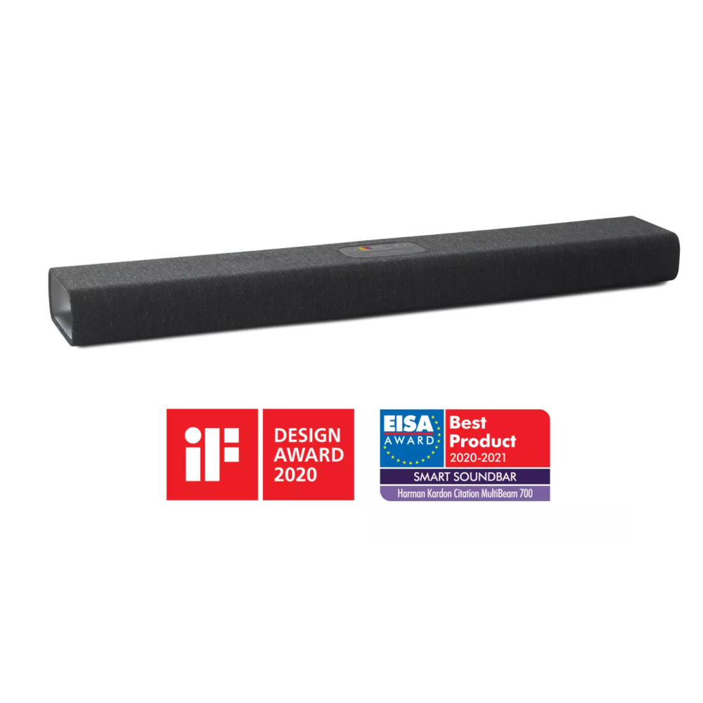 Barre de son Harman Kardon Citation Multi Beam 700 Compact avec Citation Sans Fil Subwoofer Deep Bass / Noir