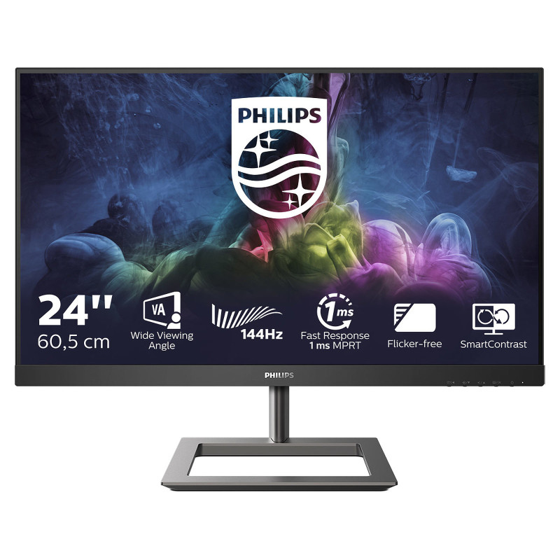 Ecran Gaming Philips 242E1GAJ 23.8 Dalle VA Full HD / 144 Hz /  Haut-parleurs intégrés