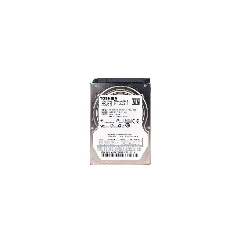 Disque Dur Interne 2.5" Toshiba 320 Go