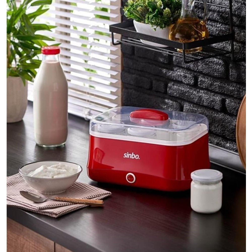 Yaourtière SINBO SYM-3904 / Rouge