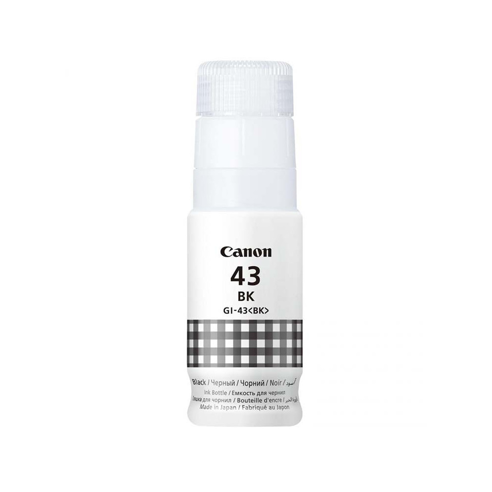 Bouteille d'encre Originale Canon GI-43N Noir 3800 pages