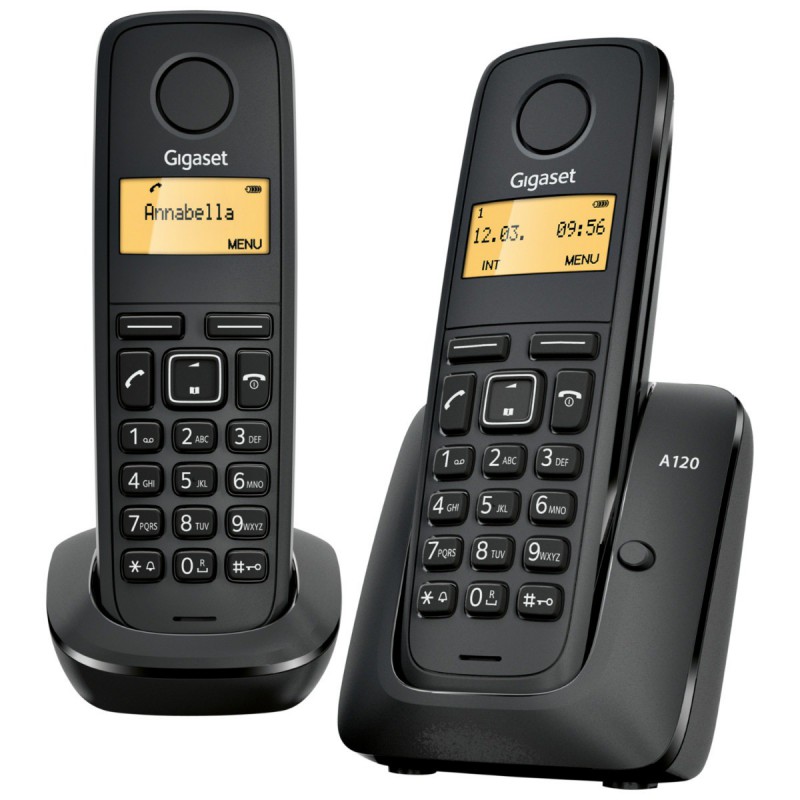 Téléphone Siemens Gigaset A120 duo: 1 base + 1 combiné supplémentaire