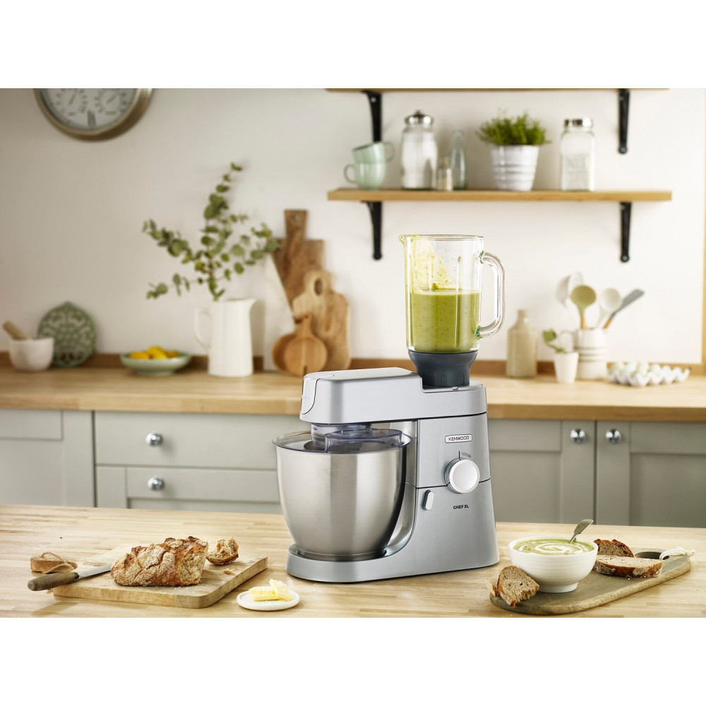 Robot pâtissier multifonction Kenwood Chef XL Blender + Hachoir métal KVL4170S