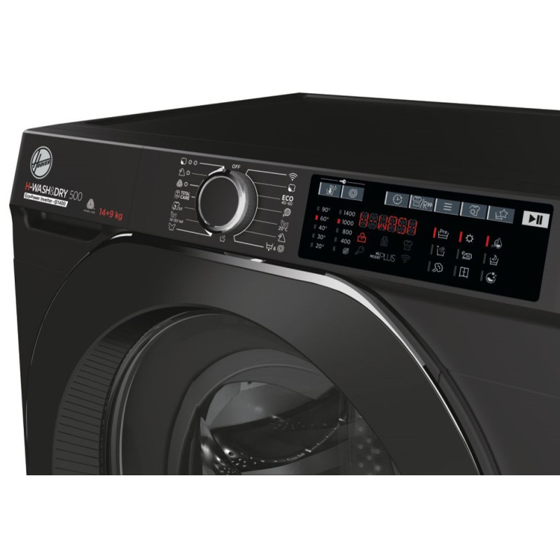 Lavante Séchante Hoover H-Wash & Dry 500 Inverter / 14 Kg / 9 Kg / Wifi et Bluetooth