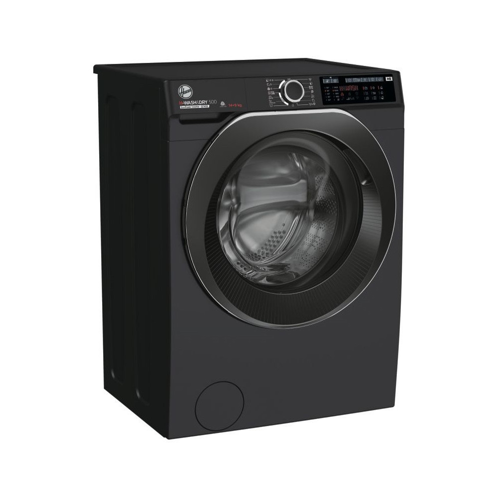 Machine à Laver Frontale Hoover H-WASH 500 Inverter / 14 Kg / Noir