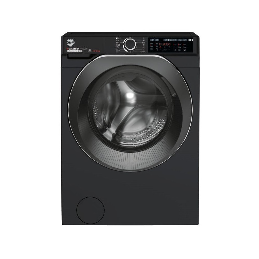 Machine à Laver Frontale Hoover H-WASH 500 Inverter / 14 Kg / Noir