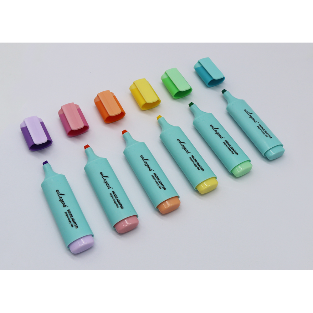 Pochette de Surligneurs enLegend PASTEL FLUO HL6004P-6