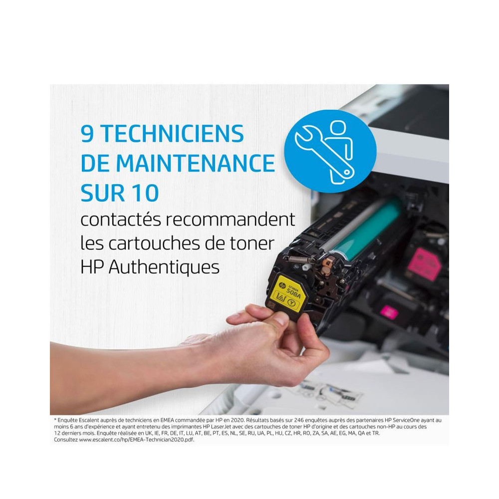 Cartouche PageWide grande capacité Originale HP 973X / Cyan