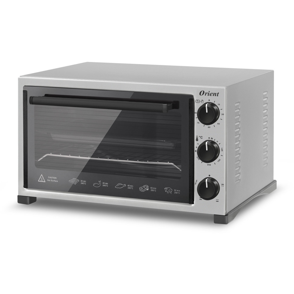 Mini Four Electrique Orient OMF-45L-TRS 45L  TURBO avec Rôtisserie / Silver