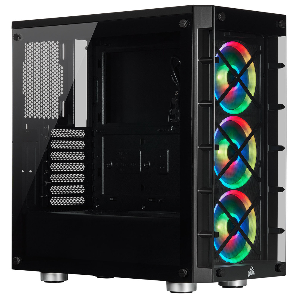 Boitier Gamer CORSAIR ICUE 465X RGB / Noir