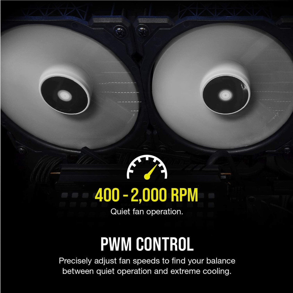 Ventilateur pour Boitier Corsair ML120 120mm PWM Premium Magnetic Levitation
