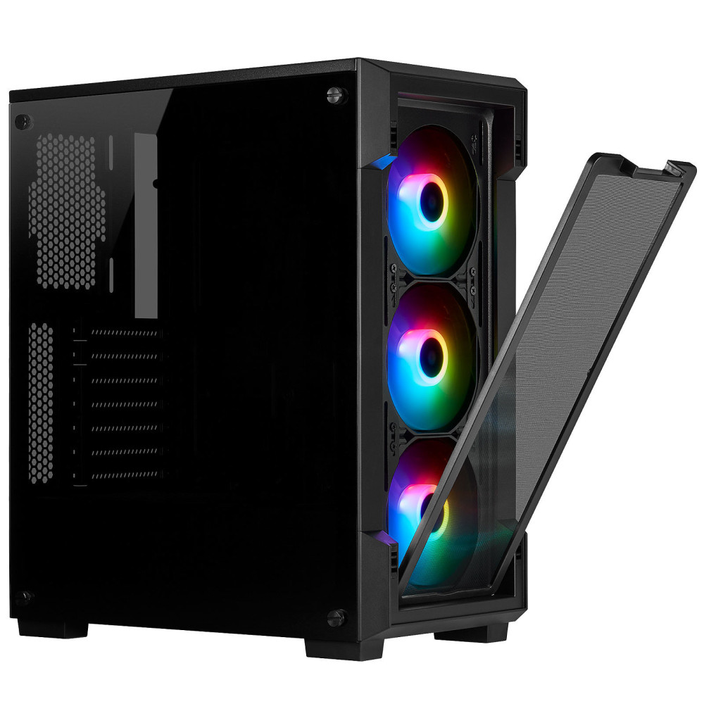 Boitier Gamer CORSAIR iCUE 220T RGB Tempered Glass / Noir
