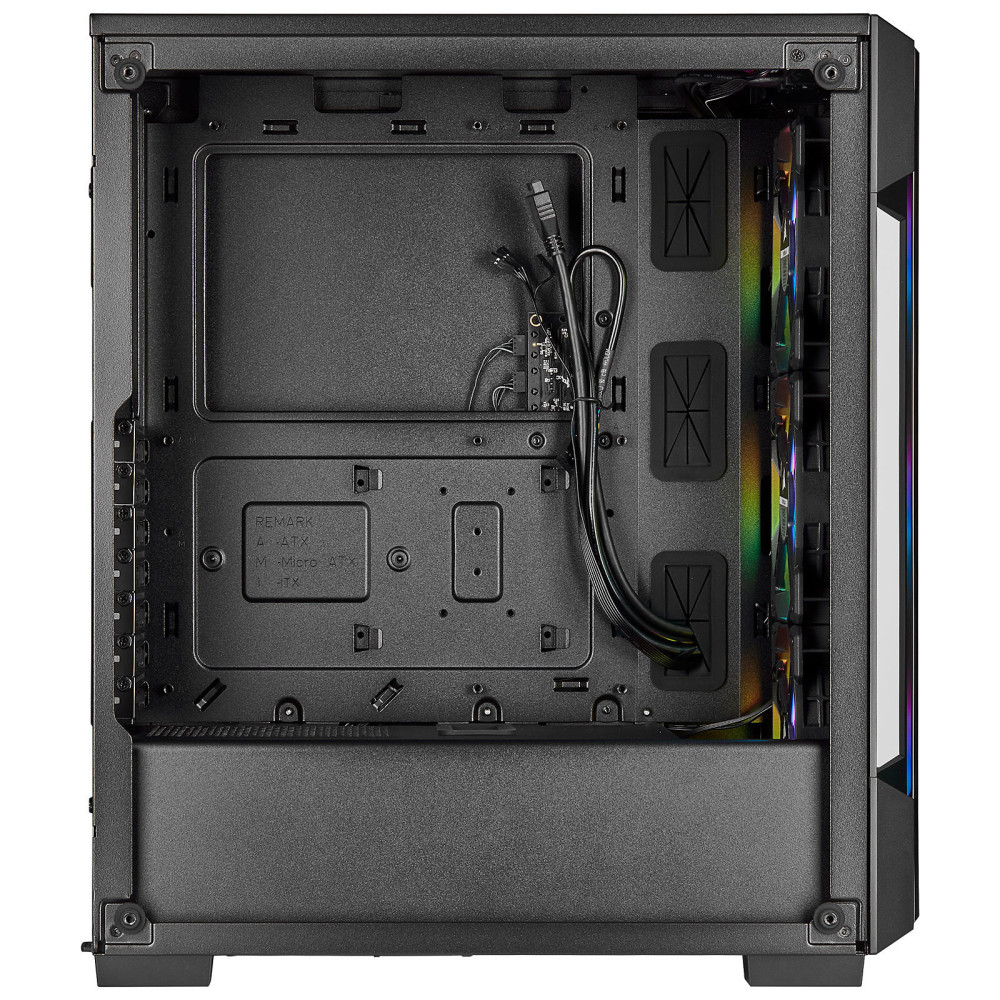 Boitier Gamer CORSAIR iCUE 220T RGB Tempered Glass / Noir