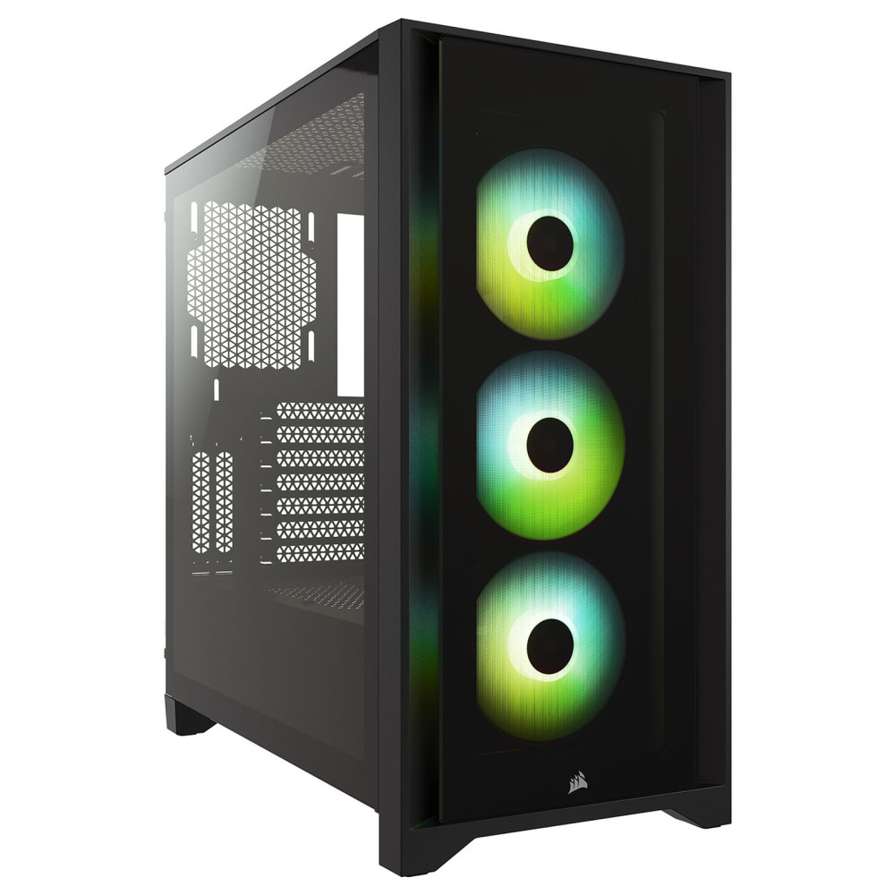 Boitier Gamer CORSAIR iCUE 4000X RGB Tempered Glass / Noir